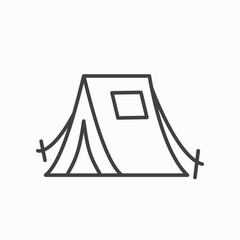 Camping icon