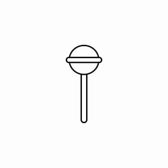 lollipop popsickle icon sign vector
