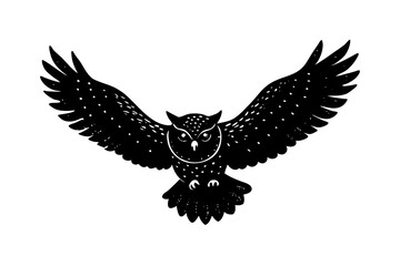 Obraz premium eagle owl isolated