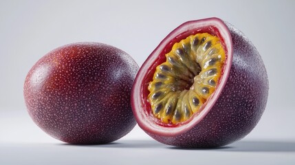 Passion fruit halves