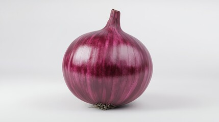Single red onion