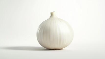 Single white onion
