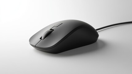 Gray computer mouse