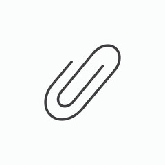 Obraz premium Attachment clip icon