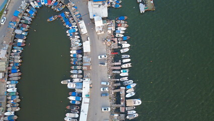 Tranquil Harbor from Above