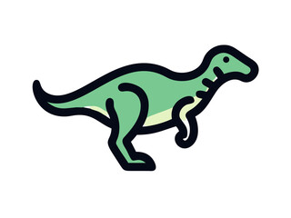 Dinosaur logo Set