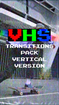 VHS Transitions Pack - Vertical Version