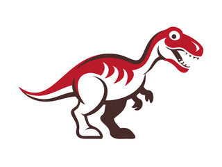 Fototapeta premium Dinosaur logo Set