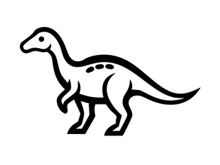 Fototapeta premium Dinosaur logo Set