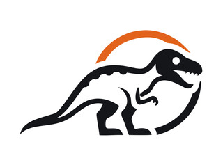 Dinosaur logo Set