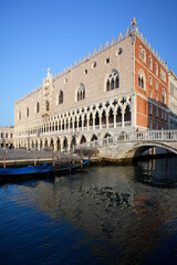 Naklejka premium Doge's Palace in St. Mark's Square, Venice, Italy