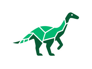 Dinosaur logo set
