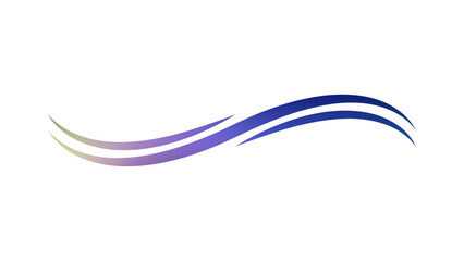 Abstract colorful wave