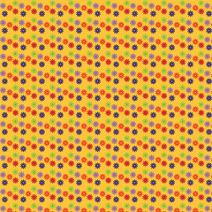 Colorful Small Flower Pattern