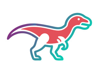 Dinosaur logo Set