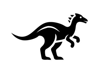 Fototapeta premium Dinosaur logo Set