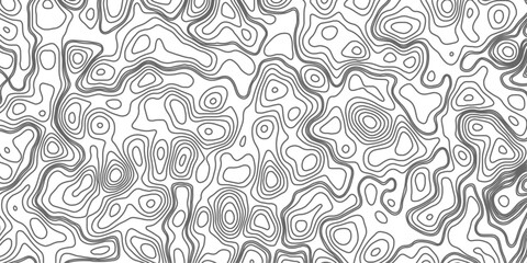 Minimalist topographic contour lines on a clean white background, smooth elevation curves, black fine lines, abstract geographic map style, elevation lines forming organic shapes, high contrast, 