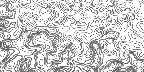 Minimalist topographic contour lines on a clean white background, smooth elevation curves, black fine lines, abstract geographic map style, elevation lines forming organic shapes, high contrast, 
