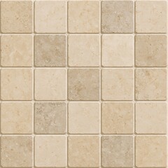 Naklejka premium Stone Tiles Flatlay with Natural Color Variations