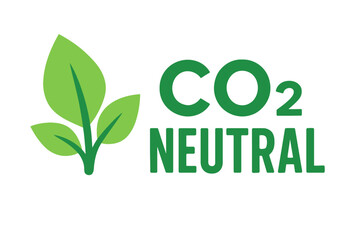 Vector icon shows net zero, carbon absorbing, carbon capture, low carbon city, emission reduction, ecological balance, green energy transition, recyclable, sustainable development, think green