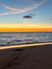 Fototapeta premium Sunset at Karon Beach with View of the Andaman Sea, Phuket, Thailand