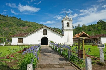 Colonial Church of Orosi in Costa Rica