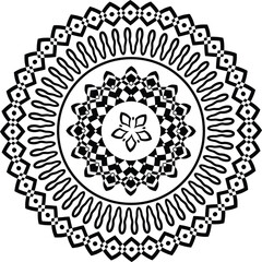 Premium Luxurious Golden Mandala Design | Royal Blue Background Art