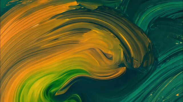 Abstract expressionism background with colorful paints texture. AI Generative