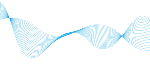 Abstract colorful wave lines flowing smoothly on a light background, vibrant gradient colors like blue, purple, pink, and orange, smooth curves and layered transparency, fluid motion effect.