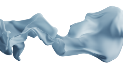 Abstract wave fabric movement dynamic.