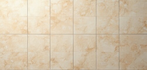 Fototapeta premium Ivory ceramic floor tiles with beige marble texture. Rustic design resembles desert sand or ground. Background for interior design. Home decoration, wall, floor design.