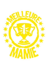 mamie meilleur trophe coupe trophy premier n1
