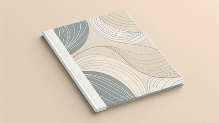 Minimalist zine cover featuring soft, hand-drawn organic lines and a neutral beige-toned color palette. Clean layout with natural flow and artistic balance. Ideal for editorial, branding, lifestyle, o