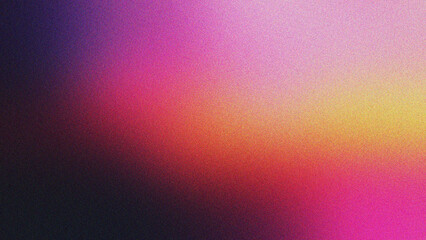 Obraz premium Navy, Pink, and Rose digital grain effect with noise textured gradient background, minimal artistic design, best for presentation assets, graphic posters, and clean visual elements.