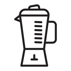 Blender Vector Line Icon Design