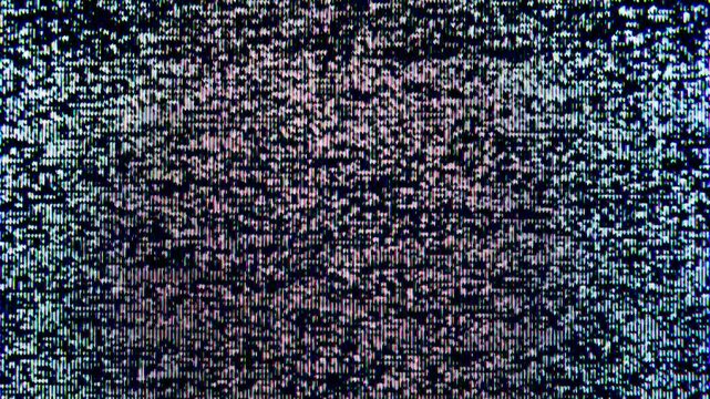 VHS TV CTR Glitch Texture