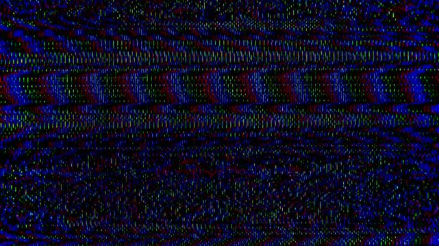 VHS TV CTR Glitch Texture
