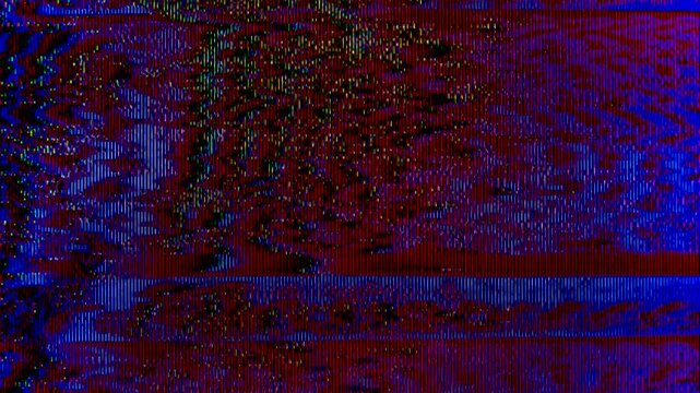 VHS TV CTR Glitch Texture