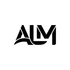 Modern ALM Lettermark Logo

