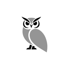 Modern Stylized Owl Logo