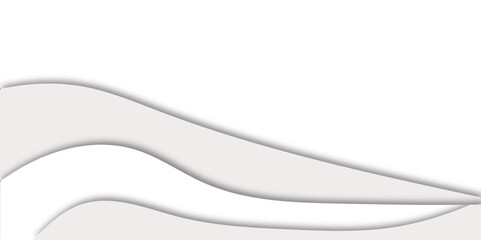 "Abstract wave background with smooth flowing curves in light gray and white shades. Minimalist design ideal for web templates, business presentations, posters, and modern branding visuals"