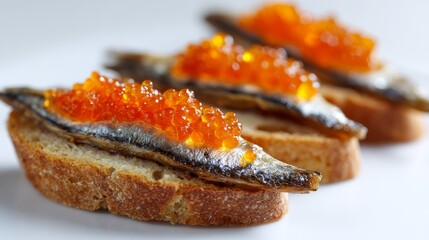Close-up of Sardinian mullet roe on white plate showcasing glossy texture and rich savory flavor in simple elegant style.