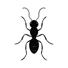 High resolution ant head silhouette illustration perfect for banners advertisements or logos available in various color modes including cmyk grayscale and rgb