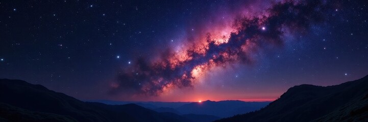 Bright Auriga constellation dominates dark night sky , menkalinan, cosmic dust