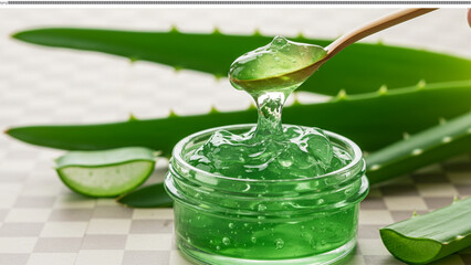 Soothing Aloe Vera Gel Natural Skin Care Solution
