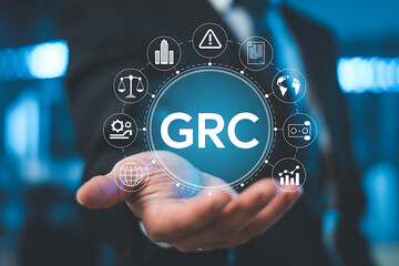 GRC (Governance, Risk, and Compliance) System Demonstrated by Hand Gesture
