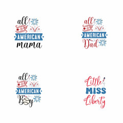 unique designs celebrate Independence Day with catchy slogans fireworks and red white blue color schemes ideal for t-shirts mugs 