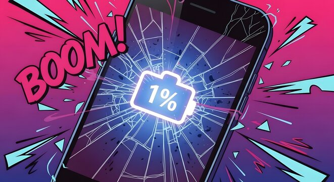 Phone Exploding with 1% Battery