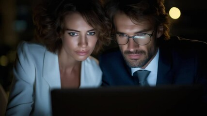 Watching a thrilling movie together in suspenseful excitement