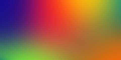 Rainbow colour gradient. A gradient showcasing a seamless blend of vibrant colors